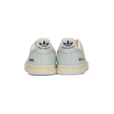 Shop Raf Simons Off-white Adidas Originals Edition Peachtree Stan Smith Sneakers In 00014 Offwh
