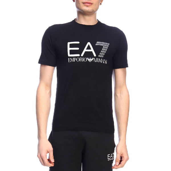 Ea7 T-shirt T-shirt Men In Black | ModeSens