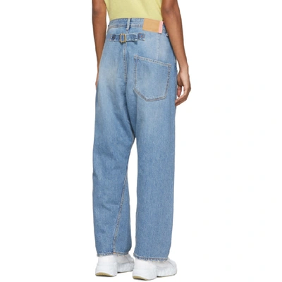Shop Acne Studios Indigo Bla Konst Cooper Jeans