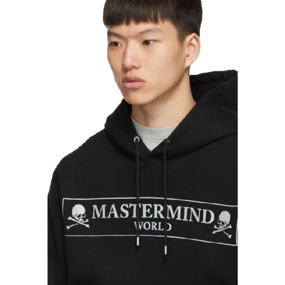 Shop Mastermind Japan Mastermind World Black Box Logo Hoodie