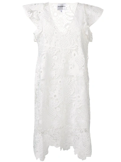 Shop Antik Batik 'thelma' Kleid - Weiss In White