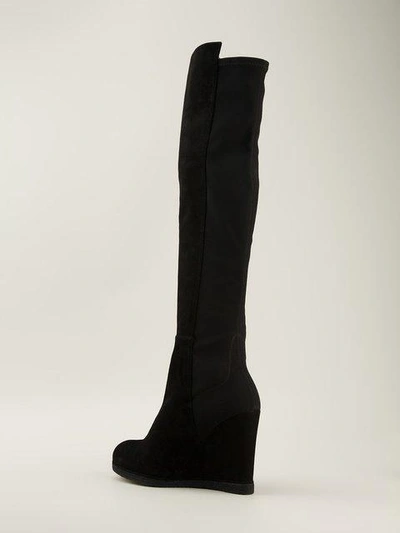 Shop Stuart Weitzman 'demiswoon' Wedge Boots