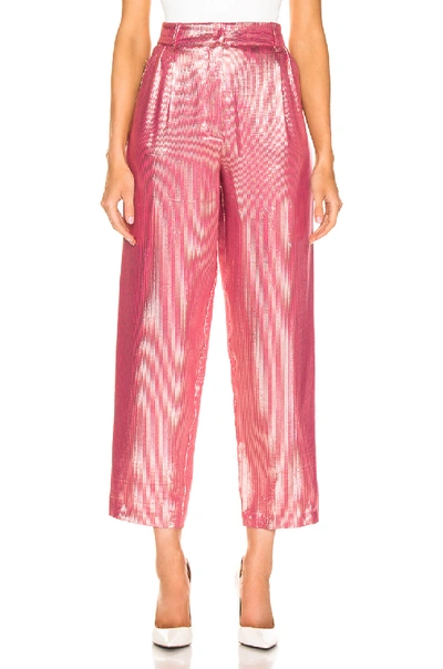 Shop Blazé Milano Diva Royal Trouser In Pink