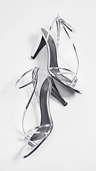 Shop Isabel Marant Arora Sandals In Silver