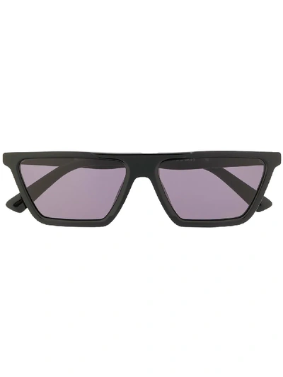 Shop Diesel Dl0304 Geometric Sunglasses - Black