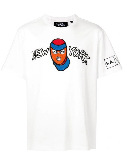 Shop Haculla T-shirt Mit Geflocktem Motiv - Weiss In White