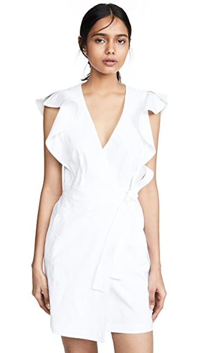 Shop A.l.c Sidelle Dress In Gesso