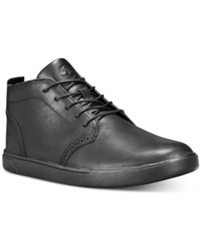 Shop Timberland Men's Groveton Lux Chukka Sneakers Men's Shoes In Black