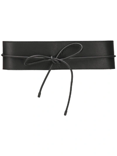 Shop Zimmermann Bow Detail Belt - Black
