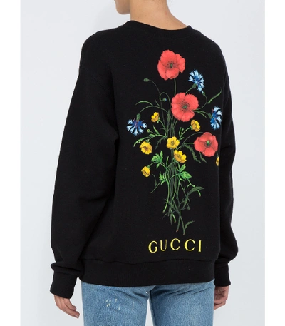 Shop Gucci Chateau Marmont Sweatshirt In Black