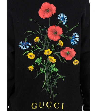 Shop Gucci Chateau Marmont Sweatshirt In Black