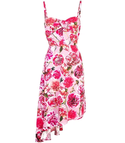Shop Carmen March Floral Print Dress In Pink