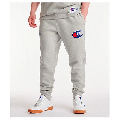 Shop Champion Men's Century Collection Jogger Pants In Grey