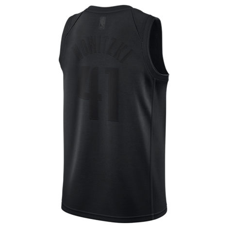 dirk nowitzki black jersey