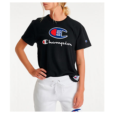 champion t shirt women's sale