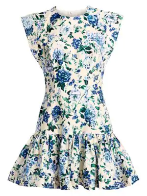 zimmermann moncur flounce dress