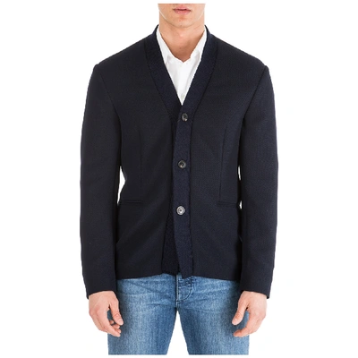 Shop Emporio Armani Men's Jacket Blazer In Blue