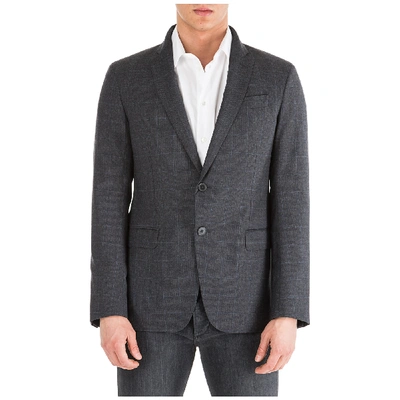 Shop Emporio Armani Men's Jacket Blazer In Grey