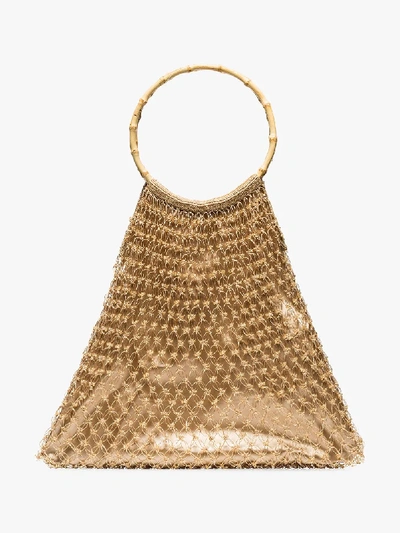 Shop My Beachy Side 'spider' Handtasche In Neutrals