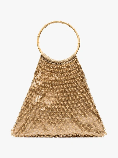 Shop My Beachy Side 'spider' Handtasche In Neutrals