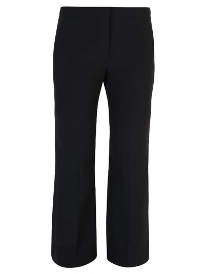 Shop Alexander Mcqueen Copped Trousers In Black