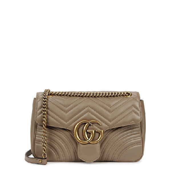 gucci marmont medium nude