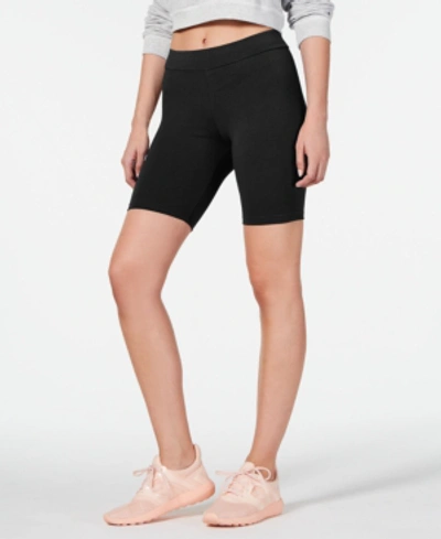 Shop Hue High-waisted Bike Shorts In Black