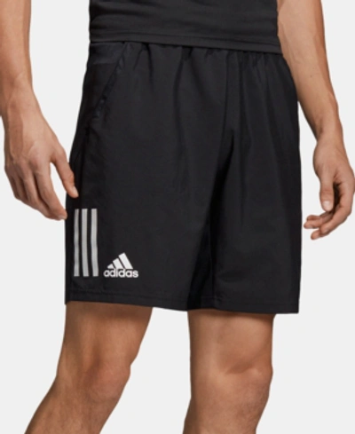 Shop Adidas Originals Adidas Men's Climacool 9" Tennis Club Shorts In Black/white