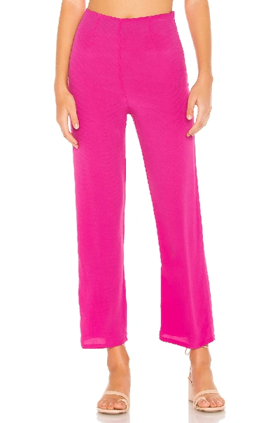 Shop Flynn Skye Parker Pant In Sangria