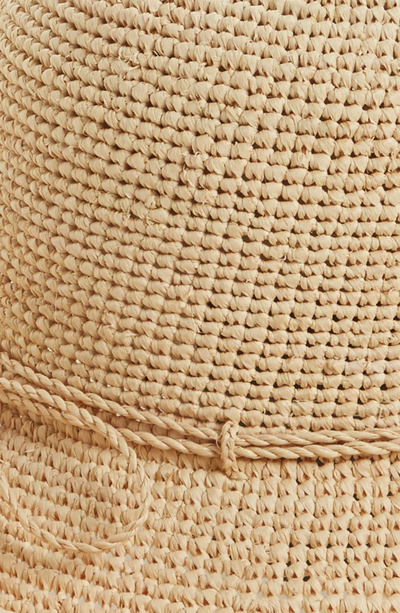 Shop Helen Kaminski 'provence 12' Packable Raffia Hat - Beige In Natural
