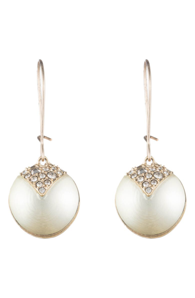 Shop Alexis Bittar Crystal Encrusted Drop Earrings In Silver