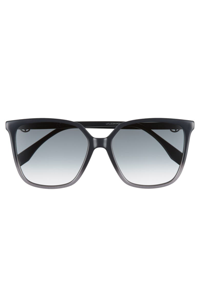 Shop Fendi 57mm Sunglasses In Grey
