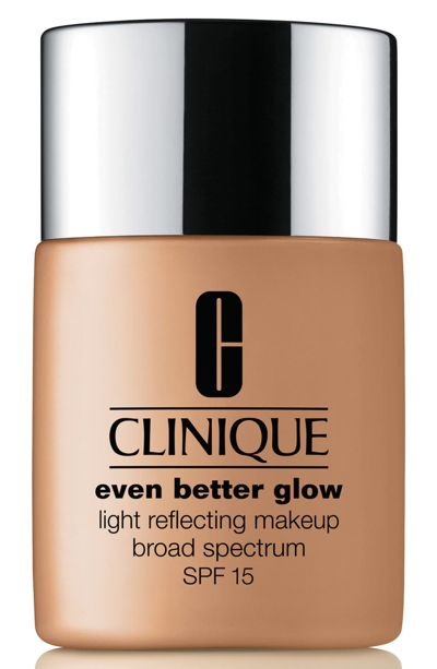 Shop Clinique Even Better Glow Light Reflecting Makeup Foundation Broad Spectrum Spf 15 In 112 Ginger