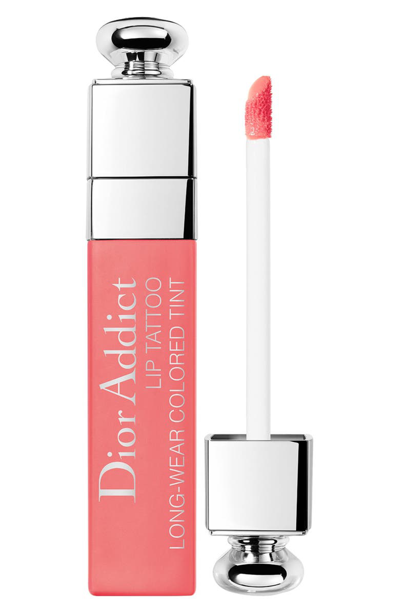 Shop Dior Addict Lip Tattoo Long-wearing Color Tint In 251 Natural Peach