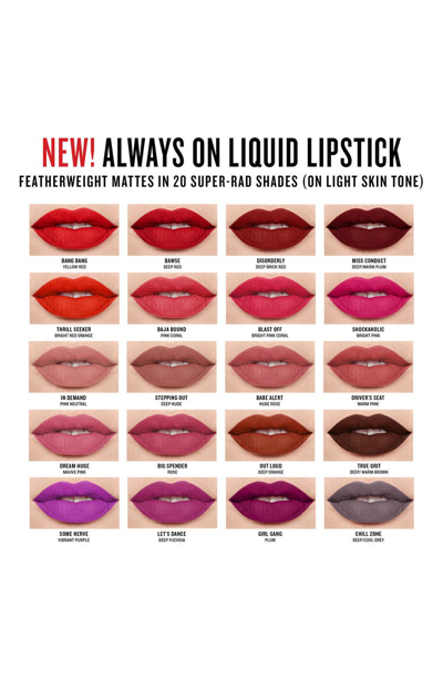 Shop Smashbox Always On Matte Liquid Lipstick - True Grit