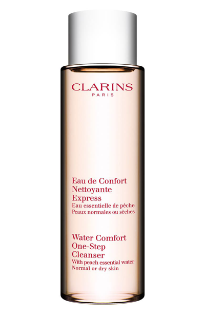 Shop Clarins Water Comfort One-step Cleanser With Peach Essential Water