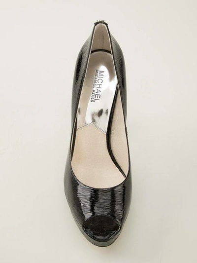 Shop Michael Michael Kors 'york' Platform Pumps - Black