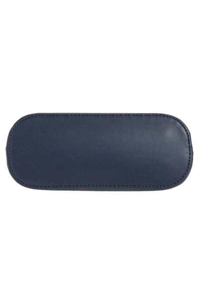 Shop Kate Spade Sylvia Wildflower Faux Leather Cosmetics Case In Navy Multi