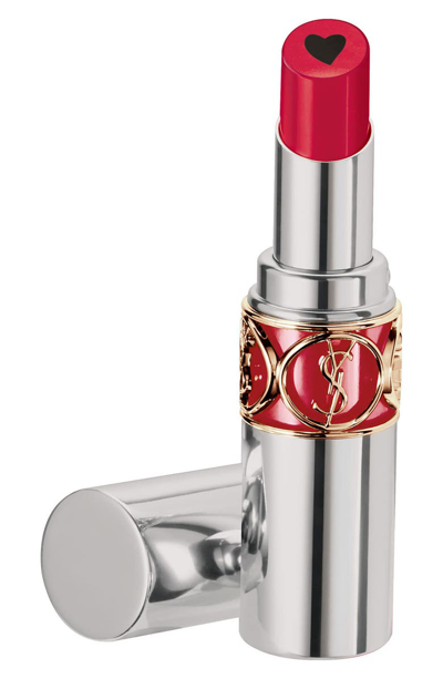 Shop Saint Laurent Volupte Plump-in-color Plumping Lip Balm In 06 Lunatic Red