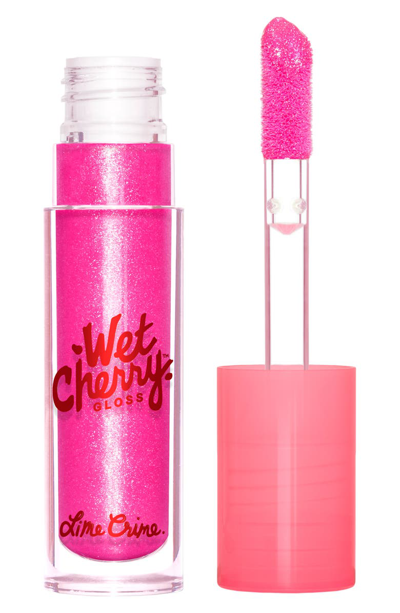 Shop Lime Crime Wet Cherry Gloss - Cherry Candy