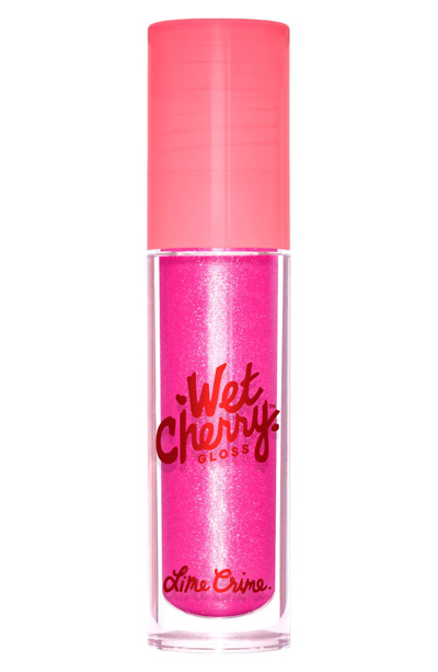Shop Lime Crime Wet Cherry Gloss - Cherry Candy