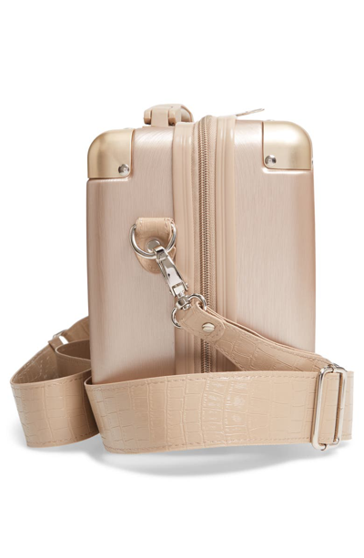 Shop Calpak Hard Side Cosmetics Case In Gold