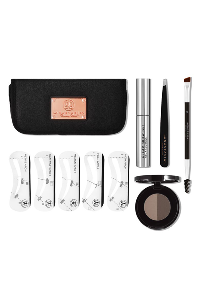 Shop Anastasia Beverly Hills Brow Kit In Dark Brown