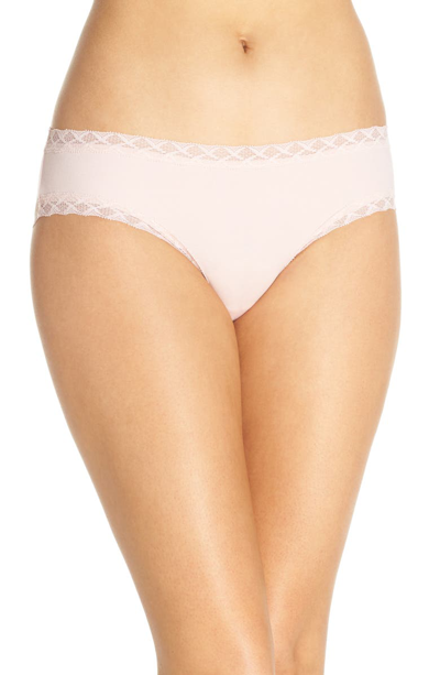 Shop Natori Bliss Cotton Girl Briefs In Sherbert