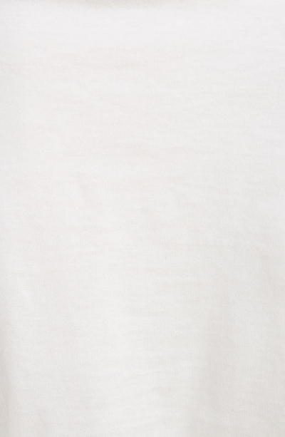 Shop Givenchy Beaded Daisy Heart Logo Tee In 100-white
