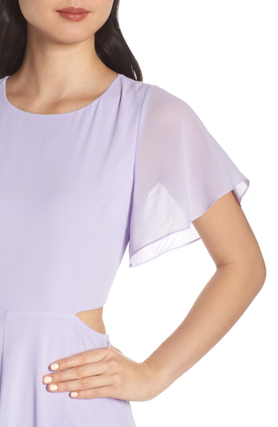 Shop Ali & Jay Cutout Maxi Dress In Lavender