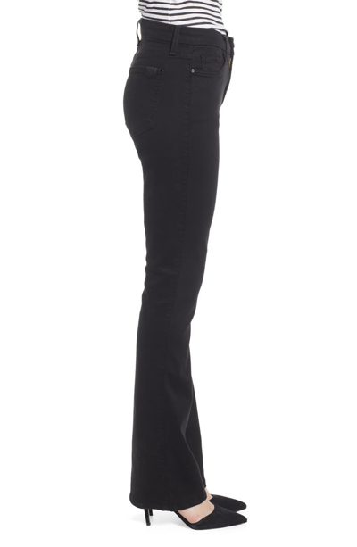 Shop Jen7 By 7 For All Mankind Slim Bootcut Jeans In Classic Black Noir