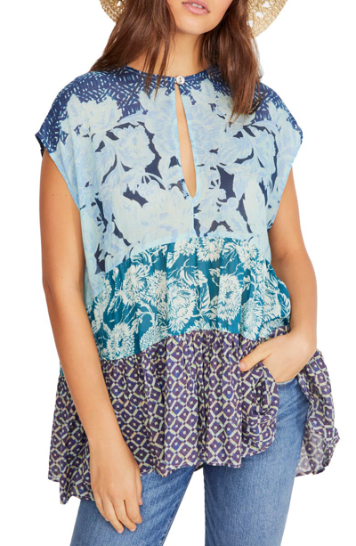 Shop Free People Gotta Have You Tunic Top In Blue