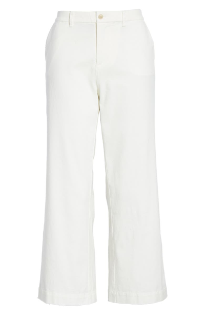 Shop Atm Anthony Thomas Melillo Enzyme Wash Crop Boyfriend Pants In White