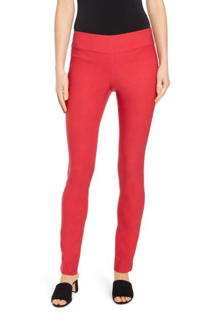 Shop Nic + Zoe Wonderstretch Slim Leg Pants In Cosmo Red